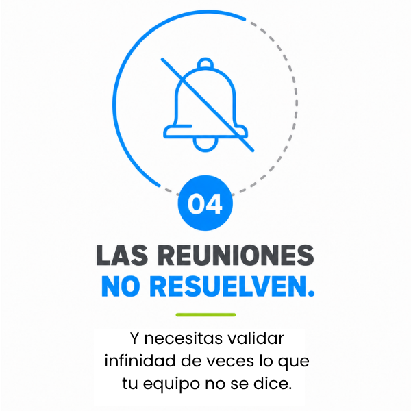 Las reuniones no resuelven